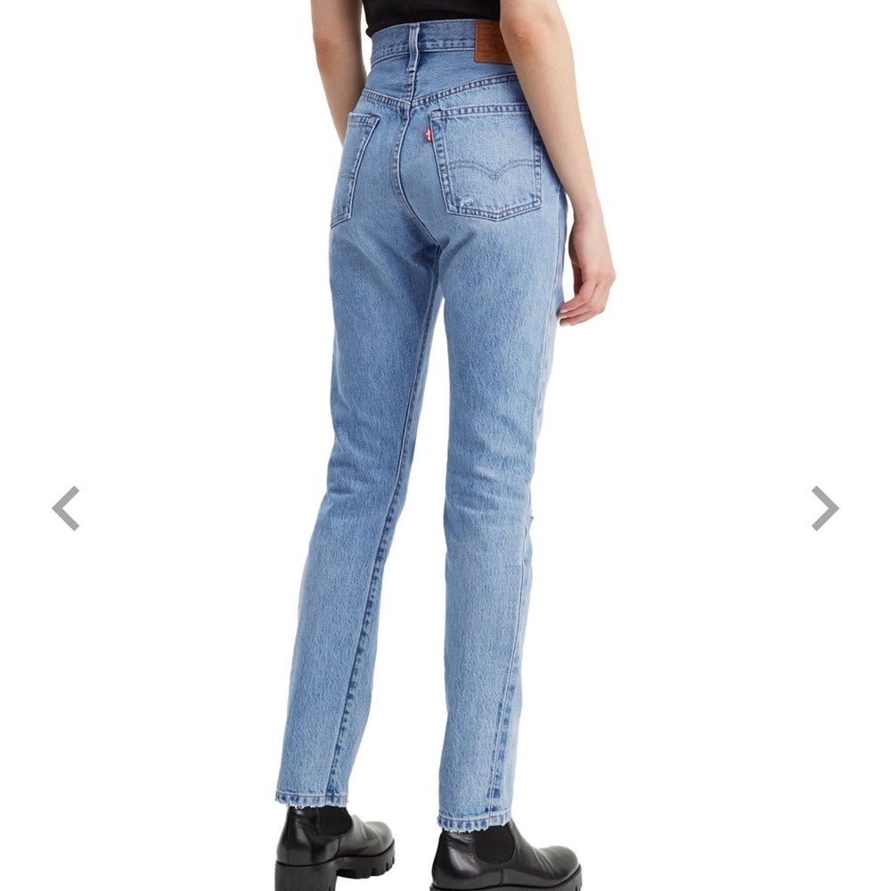 HIGH WAISTED LEVI 501 JEANS